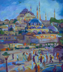 Istanbul - Yeni Moschee und Süleymaniye