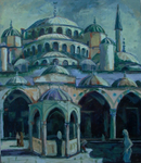 Istanbul - Sultan Ahmet Moschee